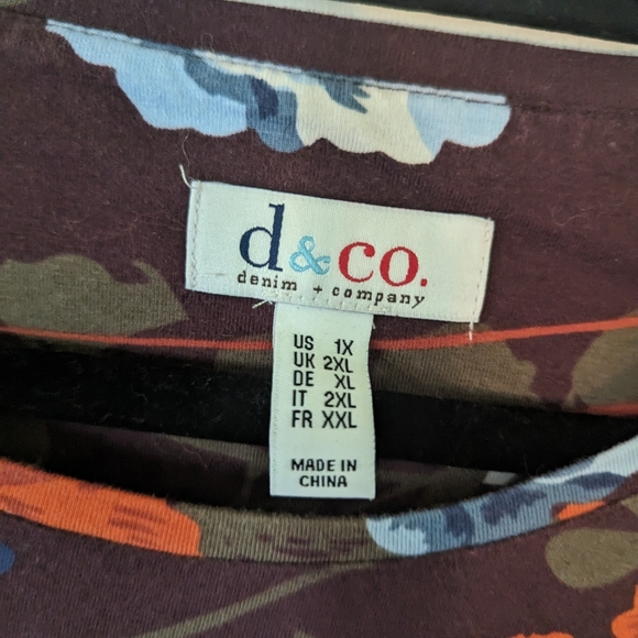 Dia & Co 1x Floral Top - Picture 3 of 6